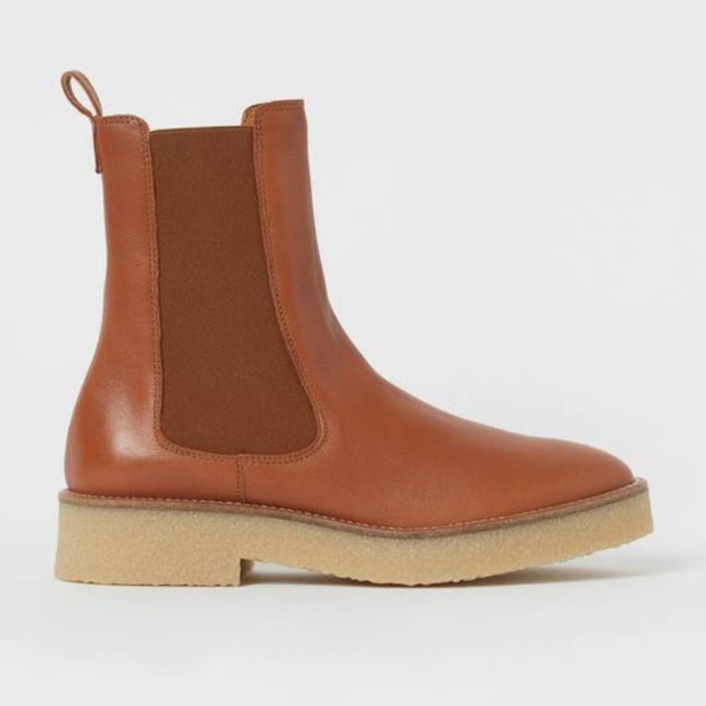 H&M Leather Chelsea Boots